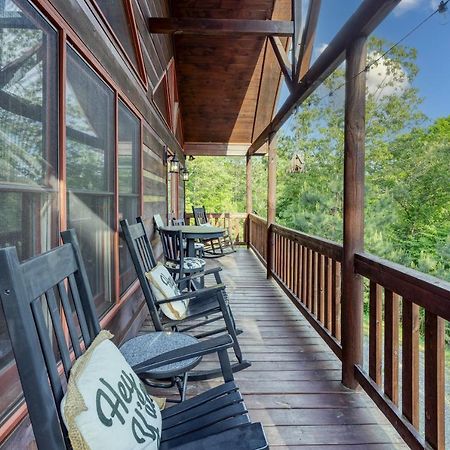 Trout N' About Your Blue Ridge Mountains Retreat, Hot Tub + Game Room! Ellijay Eksteriør billede