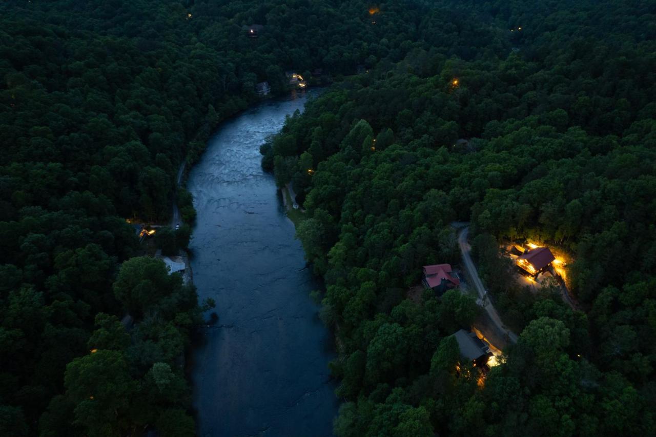 Trout N' About Your Blue Ridge Mountains Retreat, Hot Tub + Game Room! Ellijay Eksteriør billede
