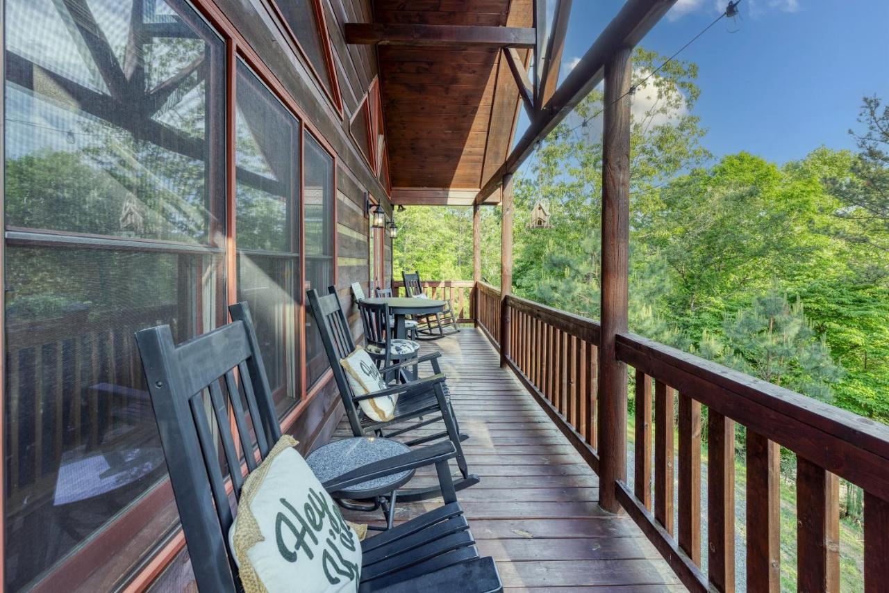 Trout N' About Your Blue Ridge Mountains Retreat, Hot Tub + Game Room! Ellijay Eksteriør billede
