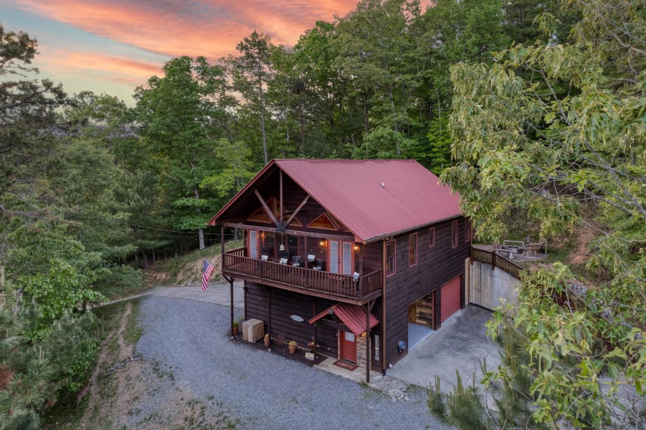 Trout N' About Your Blue Ridge Mountains Retreat, Hot Tub + Game Room! Ellijay Eksteriør billede