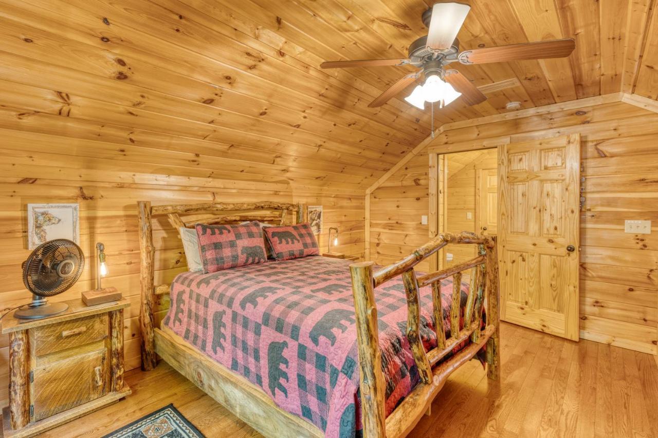 Trout N' About Your Blue Ridge Mountains Retreat, Hot Tub + Game Room! Ellijay Eksteriør billede