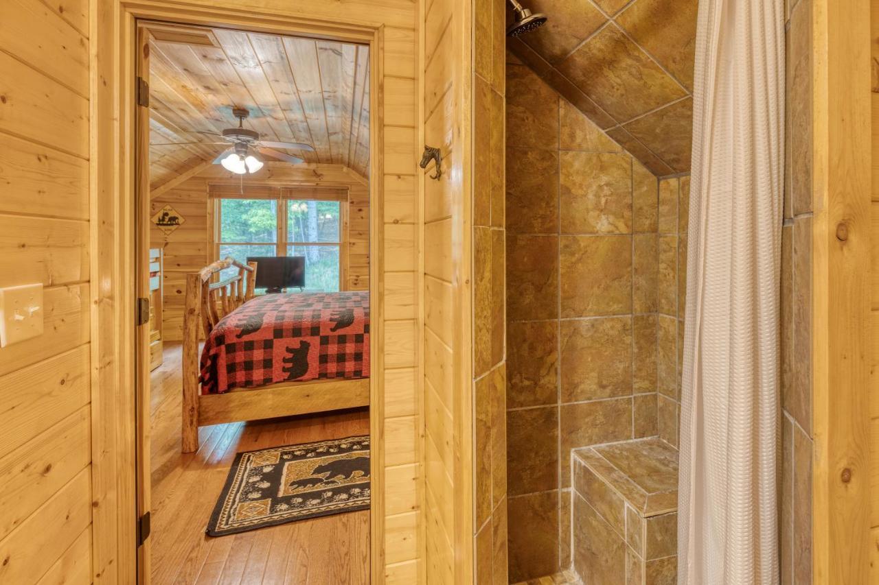 Trout N' About Your Blue Ridge Mountains Retreat, Hot Tub + Game Room! Ellijay Eksteriør billede