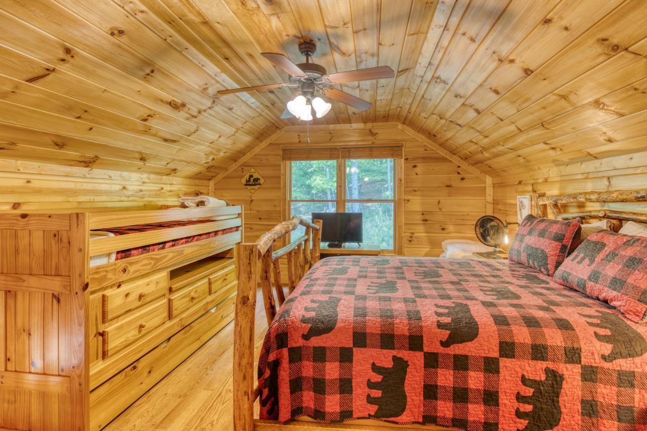 Trout N' About Your Blue Ridge Mountains Retreat, Hot Tub + Game Room! Ellijay Eksteriør billede